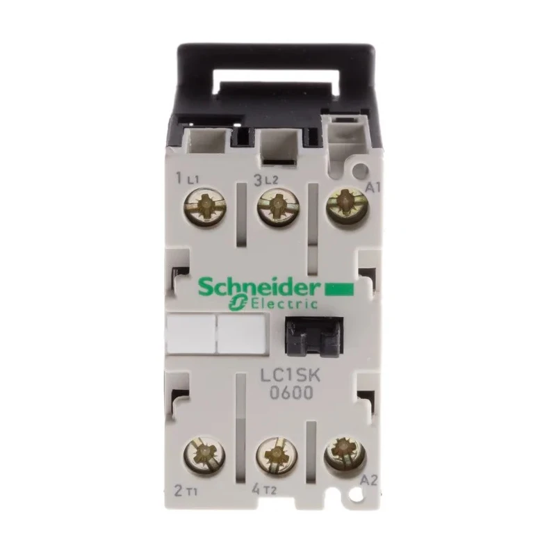 Schneider Electric LC1S Contactor, 24V AC Coil, 2-Pole, 6A, 2 NO, 690V AC LC1SK0600B7