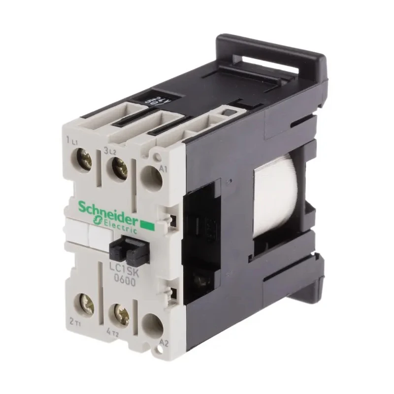 Schneider Electric LC1S Contactor, 24V AC Coil, 2-Pole, 6A, 2 NO, 690V AC LC1SK0600B7