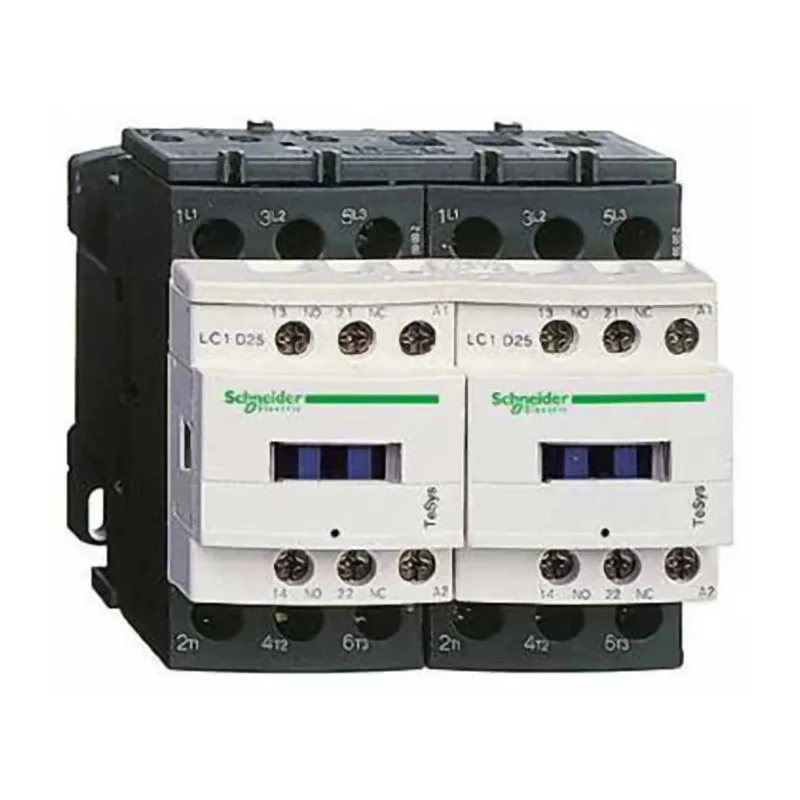 Schneider Electric TeSys D Reversing Contactor 230V AC Coil, 3-Pole, 9A, 5.5 kW, 3 NO Contacts LC2D09U7V