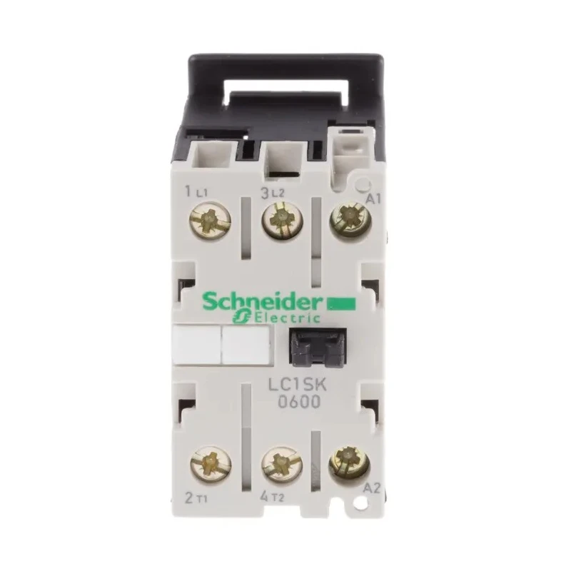 Schneider Electric LC1S Contactors 2-Pole 6A 2.2 kW 240V AC Coil LC1SK0600U7