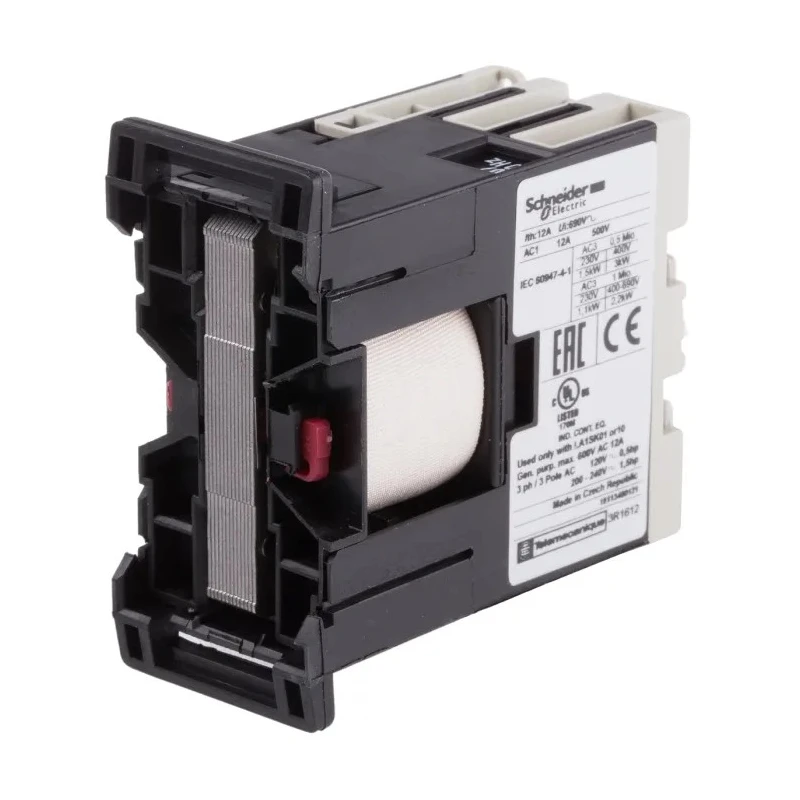 Schneider Electric LC1S Contactors 2-Pole 6A 2.2 kW 240V AC Coil LC1SK0600U7
