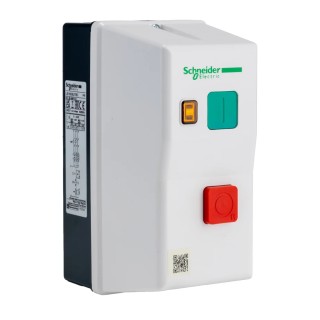 Schneider Electric TeSyS LE - GV2 - LC DOL Starter 240V AC 1.1 kW 3 Phase IP65 LE1M35U708