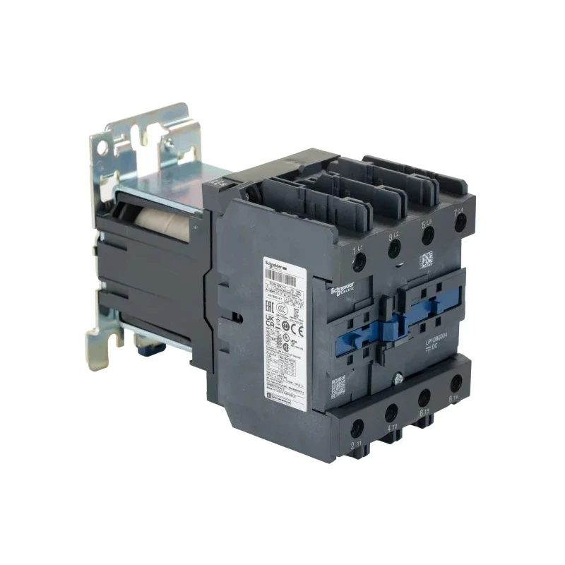 Schneider Electric LP1D Contactor, 24V DC Coil, 4-Pole, 125A Contact Current, 1kV AC Contact Voltage LP1D80004BD