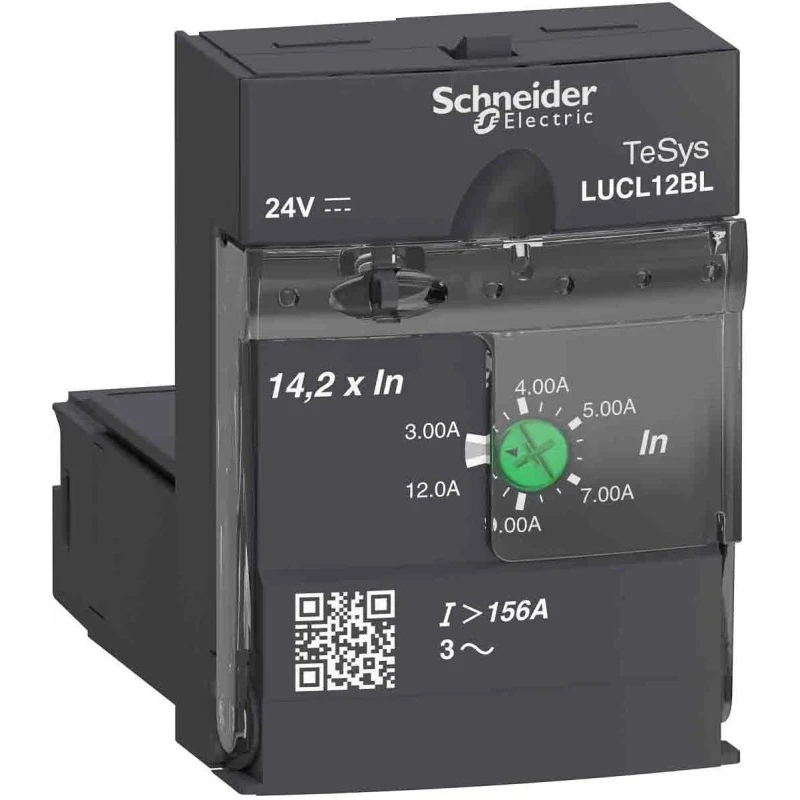 Schneider Electric TeSys U Advanced Motor Starter, 690V, 9 kW, 12A, IP20, IP40 LUCL12BL