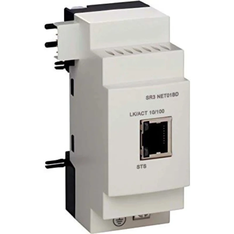 Schneider Electric SR3N Series 24V DC PLC Expansion Ethernet Module with 10/100BASE-T Port SR3NET01BD