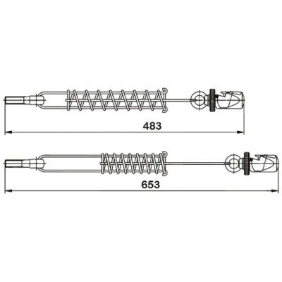 Pilz Rope Tensioner System Component Spring PSEN rs1.0 570311