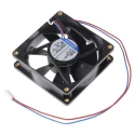 ebm-papst 8400 N Series Axial Fan, 24V DC, 2.8W Power, 79 m³/h Air Flow, IP20 Protection, 80 mm Frame, Model 