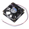 ebm-papst 8400 N Series Axial Fan, 24V DC, 2.8W Power, 79 m³/h Air Flow, IP20 Protection, 80 mm Frame, Model