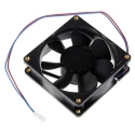 ebm-papst 8400 N Series Axial Fan, 24V DC, 2.8W Power, 79 m³/h Air Flow, IP20 Protection, 80 mm Frame, Model 