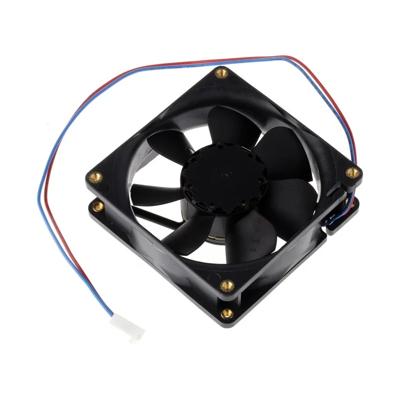 ebm-papst 8400 N Series Axial Fan, 24V DC, 2.8W Power, 79 m³/h Air Flow, IP20 Protection, 80 mm Frame, Model 