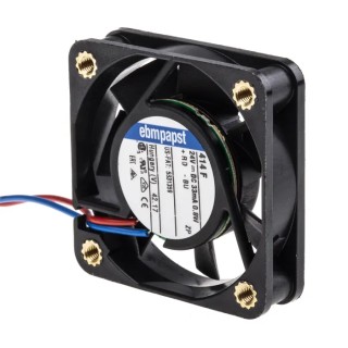 ebm-papst 400 F Series Axial Fan, 24V DC, 800 mW Power, 8 m³/h Air Flow, IP20, 40 mm Frame Size, Model 