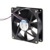 ebm-papst 3400 N Series Axial Fan, 24V DC, 3.2W Power, 102 m³/h Air Flow, IP20, 92 mm Frame