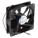 ebm-papst 3400 N Series Axial Fan 24V DC 2.3W 84 m³/h IP20 92 mm Rectangular Frame 