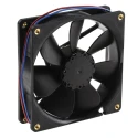 ebm-papst 3400 N Series Axial Fan 24V DC 2.3W 84 m³/h IP20 92 mm Rectangular Frame 