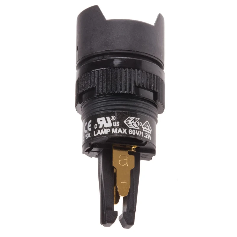 RS PRO Illuminated Push Button Switch, Latching, Panel Mount, 16 mm Cutout, IP65, 125 V AC 745-2449