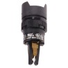 RS PRO Illuminated Push Button Switch, Latching, Panel Mount, 16 mm Cutout, IP65, 125 V AC 745-2449