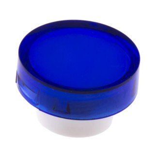 RS PRO Blue Round Push Button Lens for Use with ADA16 Series 16mm Diameter 9.4mm Height 745-2499