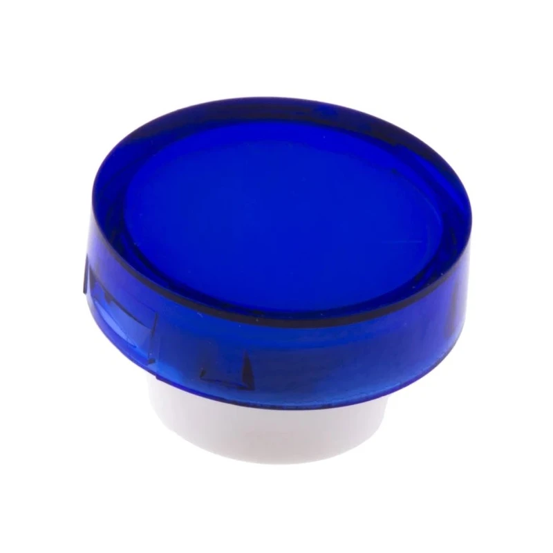 RS PRO Blue Round Push Button Lens for Use with ADA16 Series 16mm Diameter 9.4mm Height 745-2499
