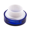 RS PRO Blue Round Push Button Lens for Use with ADA16 Series 16mm Diameter 9.4mm Height 745-2499