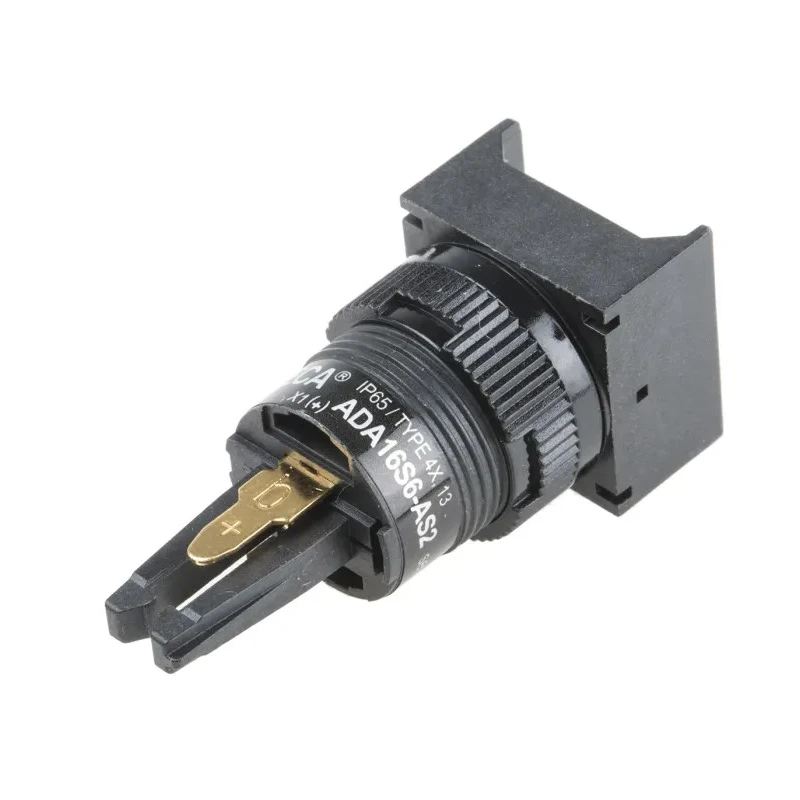 RS PRO Illuminated Push Button Switch Latching Panel 16 mm Cutout IP65 250 V ac 745-2458