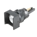 RS PRO Illuminated Push Button Switch Latching Panel 16 mm Cutout IP65 250 V ac 745-2458