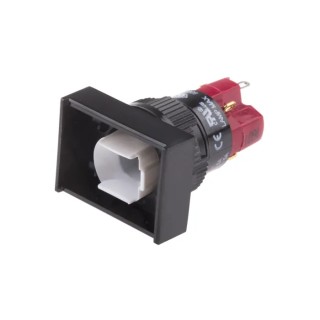 RS PRO Illuminated Momentary Push Button Switch SPDT Panel Mount 16 mm Cutout IP40 250V 5A 745-2562