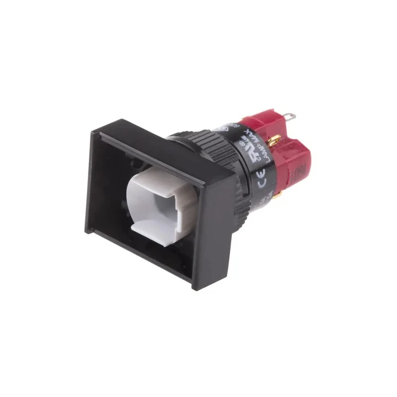 RS PRO Illuminated Momentary Push Button Switch SPDT Panel Mount 16 mm Cutout IP40 250V 5A 745-2562