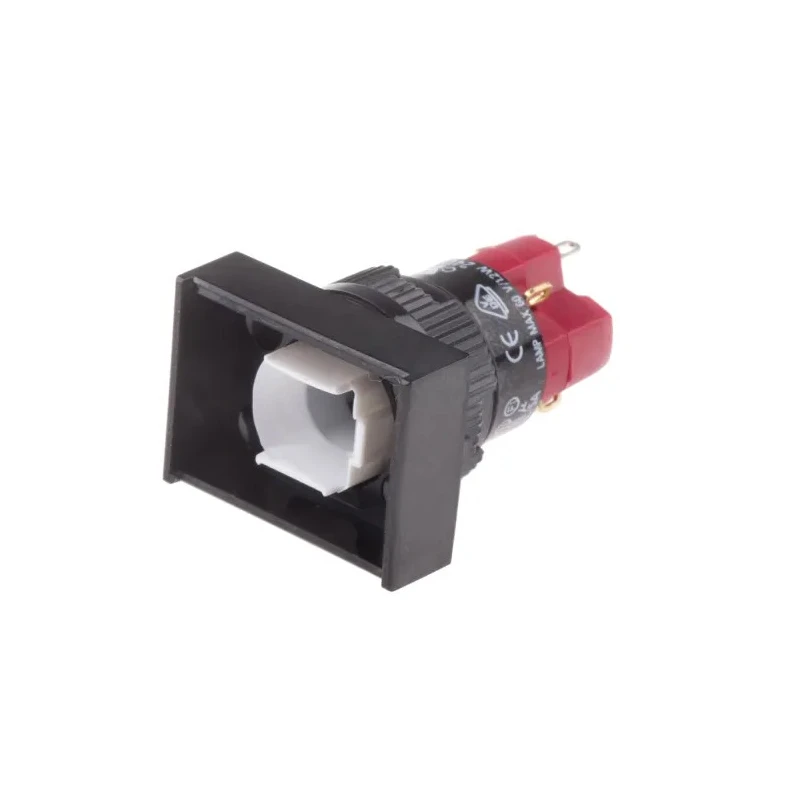 RS PRO Illuminated Push Button Switch Latching Panel Mount 16 mm Cutout SPDT 5A 250V AC 745-2565