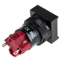 RS PRO Illuminated Push Button Switch, Latching, Panel Mount, 16 mm Cutout, SPDT, IP40, 250 V AC, 5A Current 745-2556