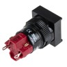 RS PRO Illuminated Push Button Switch, Latching, Panel Mount, 16 mm Cutout, SPDT, IP40, 250 V AC, 5A Current 745-2556