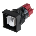 RS PRO Illuminated Push Button Switch, Latching, Panel Mount, 16 mm Cutout, SPDT, IP40, 250 V AC, 5A Current 745-2556