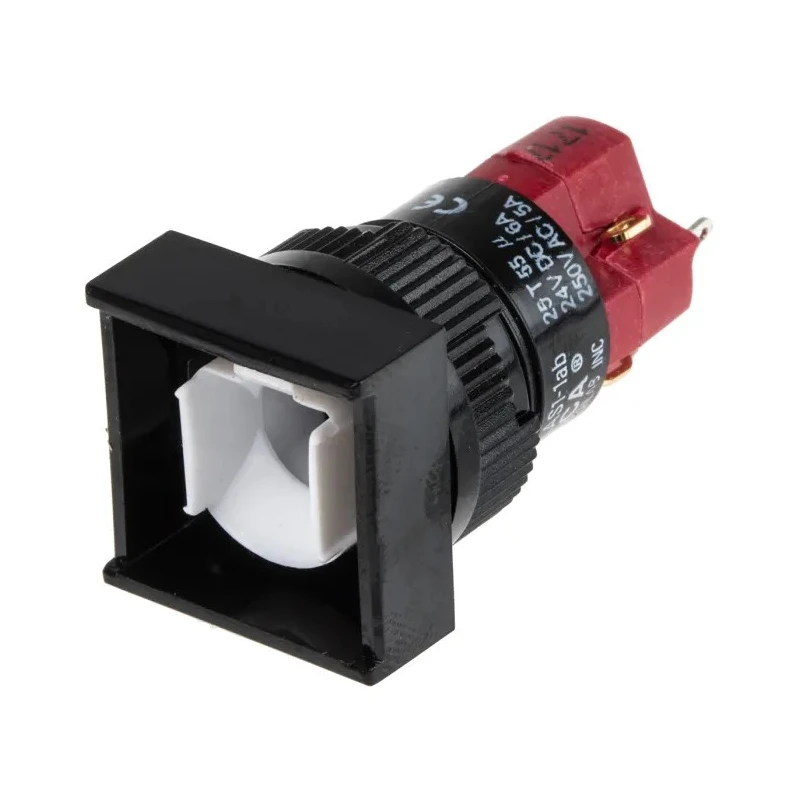 RS PRO Illuminated Push Button Switch, Latching, Panel Mount, 16 mm Cutout, SPDT, IP40, 250 V AC, 5A Current 745-2556