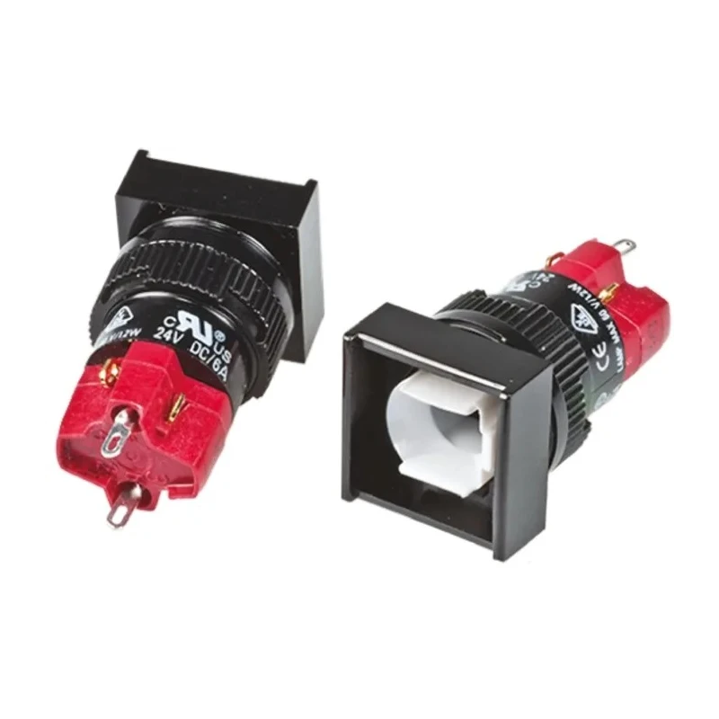 RS PRO Illuminated Momentary Push Button Switch Panel Mount 16 mm Cutout SPDT 5A 250V AC 745-2568