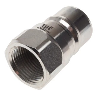 RS PRO Steel Hydraulic Quick Connect Coupling Male BSP 230 bar 745-4713