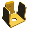 TE Connectivity FASTON .250 Yellow Uninsulated Male Spade Connector, Stud, 6.35 x 0.81 mm Tab Size 62261-1