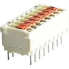 TE Connectivity Slide Rotary Coded DIP Switch Through Hole 5161390-2
