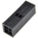 TE Connectivity AMPMODU Female Connector Housing 4 Contacts 2.54 mm Pitch 2 Row Straight 965082-1