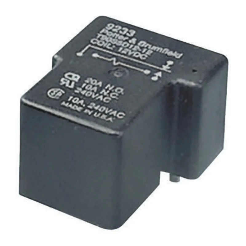 TE Connectivity PCB Non-Latching Power Relay 12V DC Coil 30A Switching Current SPST 1-1419104-7