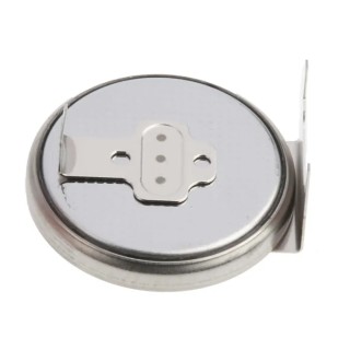 Panasonic 3 V Lithium Manganese Dioxide Button Battery, 20 mm Diameter CR2032