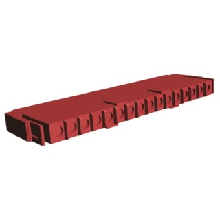 TE Connectivity Metrimate Male Connector Housing 16 Way 1 Row Straight 5 mm Pitch 207542-1