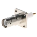 TE Connectivity Coaxial Connector Panel Mount Female SHV Straight Body Solder 51421-2