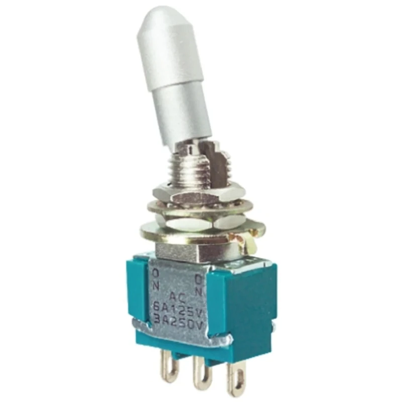 TE Connectivity Toggle Switch Panel Mount On-On SPDT Solder Terminal 24 V dc 125 V ac 3-1437559-4