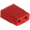 HARWIN Jumper Straight Female Red Open Top 2 Way 1 Row 2.54 mm Pitch M7566-05