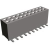HARWIN M50-31 Series Straight Surface PCB Socket, 40-Contact, 2 Row, 1.27 mm Pitch, 12 A, 250 V M50-3102045