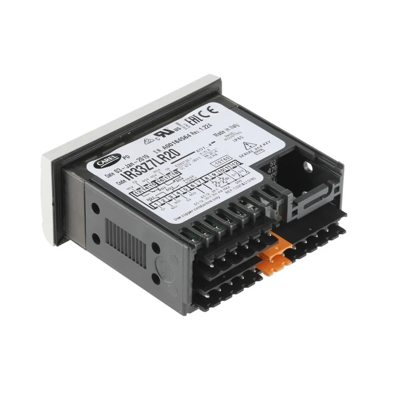 Carel Panel Mount PID Temperature Controller 230V, 2 Input, 4 Relay Outputs IR33