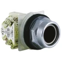 Schneider Electric Harmony 9001K Series Black Momentary Push Button Head 30 mm Cutout IP66 9001KR1B