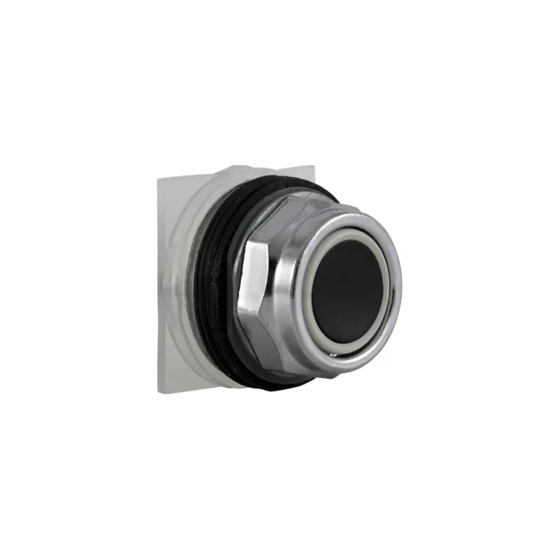 Schneider Electric Harmony 9001K Series Black Momentary Push Button Head 30 mm Cutout IP66 9001KR1B