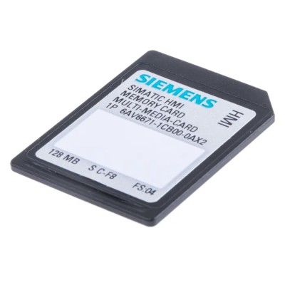 Siemens Memory Card Accessory for Use With HMI MP 277, C7-635, TP/OP 177B, MP 177, TP/OP 277, Mobile 6AV6671-1CB00-0AX2