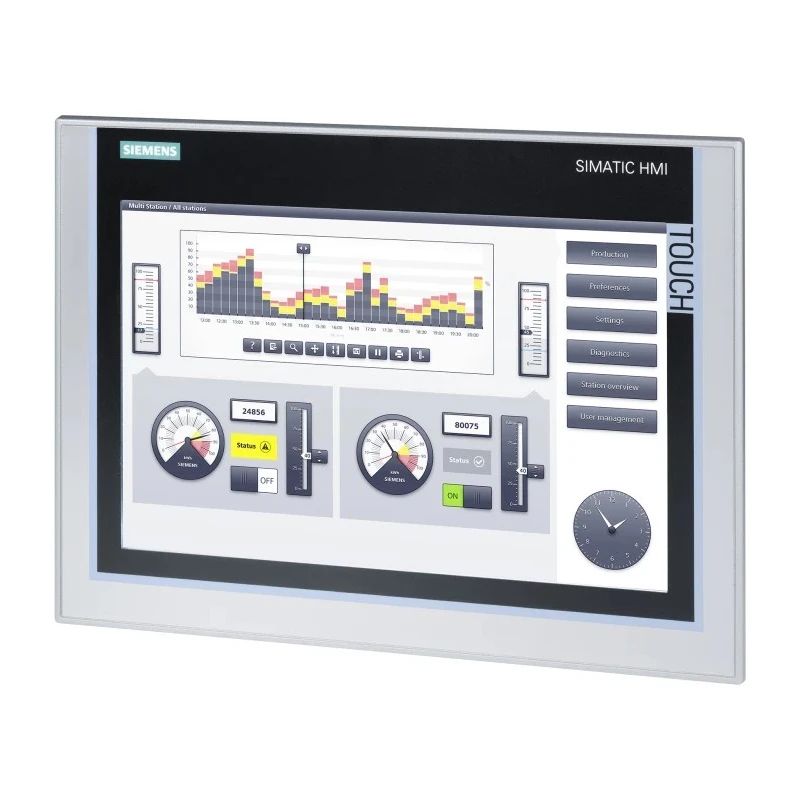 Siemens SIMATIC TP1200 Comfort Series HMI Panel 12.1 in TFT Display 1280 x 800 pixel 
