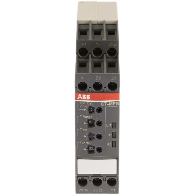 ABB 1SVR Series DIN Rail Timer Relay, Multifunction, 2-Contact, SPDT Switch, 24 V dc / 240V ac 1SVR730010R0200 CT-MFS.21S